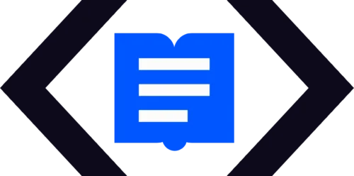 Logozeichen Bookcode Tech dark